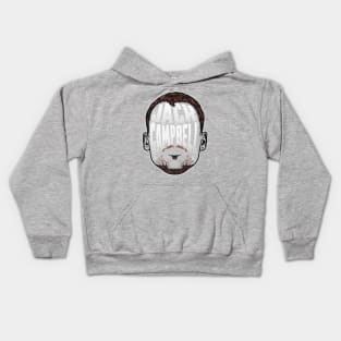 Jack Campbell Detroit Player Silhouette Kids Hoodie